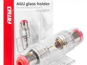 Gehäuse für Glassicherungssockel agu amio 03508