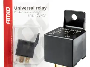 Univerzális autós relé 5 láb 40a 12v nappali fény automatikus amio 03509
