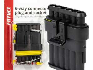 Hochleistungsstecker Superseal 6-polig amio 03522