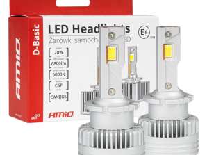 LED-lamput D-sarja d basic d2s d2r 6000k canbus amio 03627