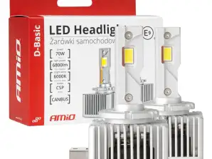 Avtomobilske LED žarnice serija d basic d3s/d8s/d3r 6000k canbus amio 03628