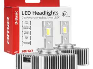 Hehkulamput led d -sarjan perus d5s 6000k canbus amio 03630