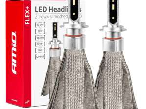 AMI 03659/01083 Auto spuldzes led flex series h7 12v 24v 6000k canbus amio 03659