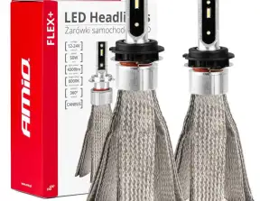 AMI 03661/01084 Automašīnu spuldzes Led Flex H7 Series 1 12v 24v 6000k canbus amio 03661