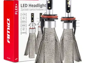 AMI 03666/01080 Auto spuldzes led flex series h15 6000k 12v 24v canbus amio 03666