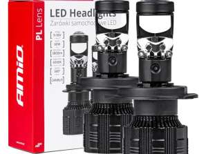 Auton LED-lamput PL-linjasarja H4 linssi 6000K CANBUS AMIO 03667