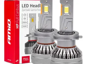 Auton LED-lamput sarja HP Full Canbus H7/H18 6500K AMiO 03674