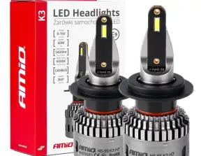 Auto LED Lampen k3 h7 Serie 12v 6000k canbus amio 03683