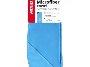 Mikrofasertuch zum Reinigen von Fenstern, Fenstern, Spiegeln 60x40 cm amio 03733