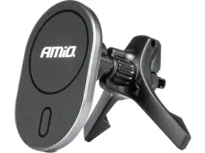 Autotelefonhalter mit induktivem Ladegerät für Kühlergrill My mag 15w amio 03770