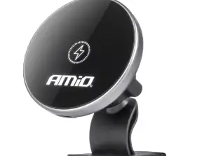Autotelefonhalter mit induktivem Ladegerät für Cockpit Board My Mag 15 W Amio 03774