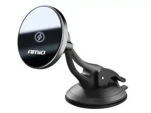 Support de téléphone de voiture avec chargeur à induction pour cockpit de pare-brise My Mag 15w amio 03775