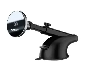 Support de téléphone de voiture avec chargeur à induction pour cockpit de pare-brise My Mag 15w amio 03776