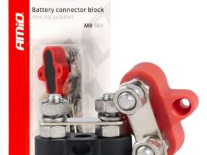 Batteriestecker Block Sammelschiene Doppelsatz Max 48V M8 AMIO 03806