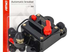 Fusible automatique automobile 30A 12V 24V 48V AMIO 03824
