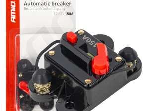 Fusible automatique automobile 150A 12V 24V 48V Amio 03829