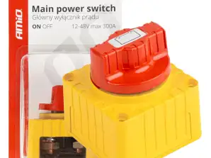Stroomonderbreker scheider batterij vliegtuig 12v 48v max 300a amio 03839