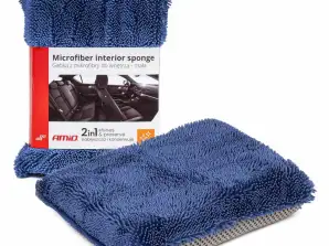 Mikrofaser-Schwamm für die Auto-Innenreinigung amio 03844