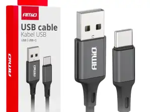 USB A Câble de charge USB C 2A 200cm fulllink amio 03900