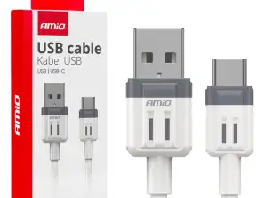 USB A Câble de Charge USB C 3A 200cm fulllink AMIO 03906