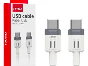 Câble de charge usb c usb c 60w 100cm fulllink amio 03908