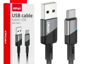 USB A Câble de charge USB C 3A 100cm fulllink amio 03923
