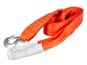 Corde de remorquage bande corde de remorquage 7000 kg 60 mm 5 m crochet oeil amio 03992