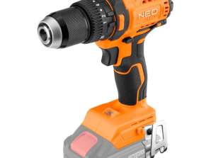 Trapano a percussione senza spazzole 18V. Manico da 13 mm. Compatto. Energia. senza batteria