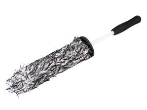 Mikrofaser-Detailbürste für Felgen, Radkappen, 44 cm, amio 04025