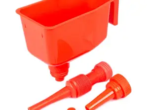 Lejek plastikowy uniwersalny wielofunkcyjny 5w1 16.5 cm amio 04040