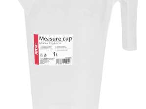 Universalus skysčio matavimo puodelis 1000 ml amio 04050