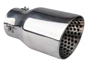 Embout de silencieux d’échappement inox chrome amio 04060