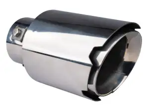 Embout de silencieux d’échappement inox chrome amio 04064
