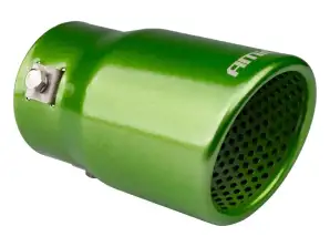 Embout de silencieux d’échappement inox vert amio 04071