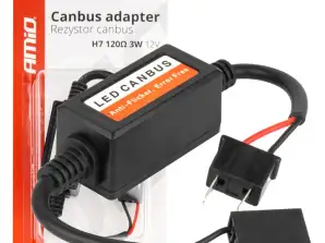 Canbus-vastusvastus 3w 120 led-lampuille? H7 AMIO 04088