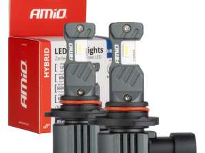 Auton polttimot led hybridi hir2-sarja 6000k canbus 60w amio 04119