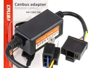 Canbus-vastusvastus led-lampuille 3w 120? H4 AMIO 04127