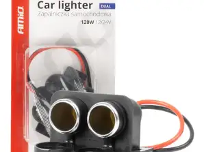 Auton tupakansytyttimen pistorasia Hermeettinen kaksinkertainen 12v 24v amio 04130