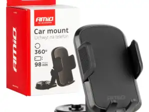 Support de téléphone de voiture Cockpit rotatif à 360° amio 04137
