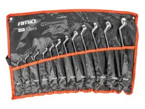 Bent Ring Wrench Set 6 32 mm 12 pcs. amio 04197