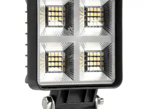 Led keresőlámpa munkalámpa awl59 68w 6500k 8000lm 12v 24v amio 04200