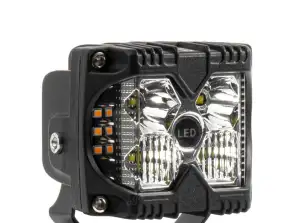 Työlampun valonheitin led awl67 60w 6500k 6000lm 12v 24v amio 04208