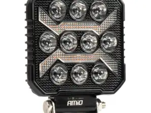 LED Suchscheinwerfer Arbeitsscheinwerfer AWL68 54W 6500K 10000LM 12V 24V Amio 04209