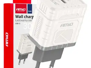 Charge rapide gan 30W USB C AMIO 04285
