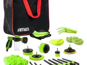 Car detailing kit auto detailing 21 pcs. AMIO 04330