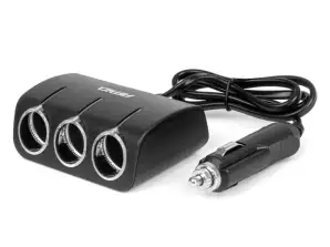 Tupakansytyttimen jakaja 12v 24v 120w 80cm amio 04359