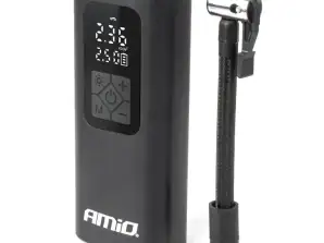 Autokompressor, kabellos, wiederaufladbare Powerbank, LED, USB-C, 40 W, Amio 04377