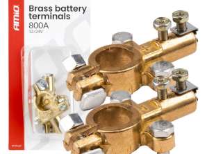 Brass Battery Terminals 800 a 2 pcs amio 04390