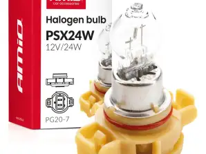 PSX24W PG20 7 12V 24W Amio 04411 Ampoule halogène