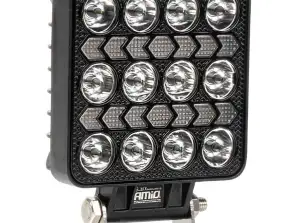 Arbeitsscheinwerfer Halogen LED Suchscheinwerfer AWL75 36W 3600lm 12V 24V Amio 04419